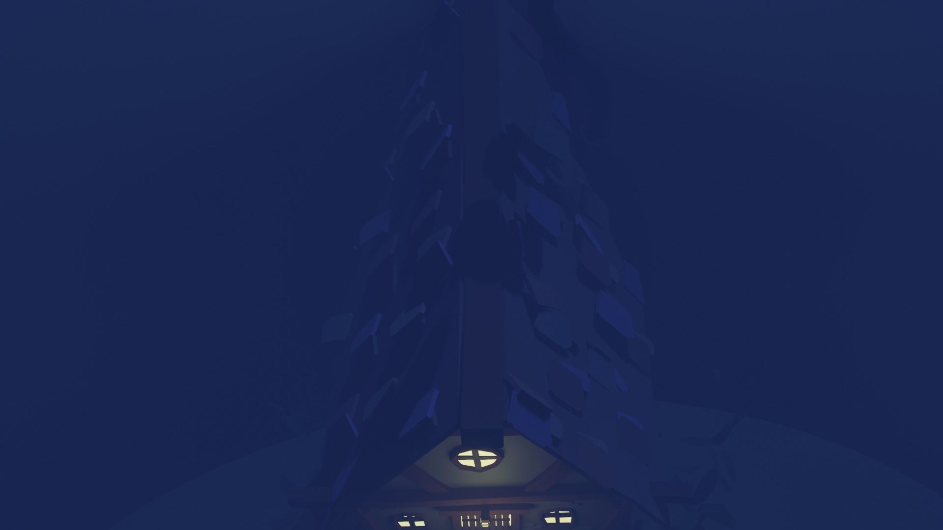 Old House Cottage-Low Poly Cartoon 3d Model Low-poly 3D model_16