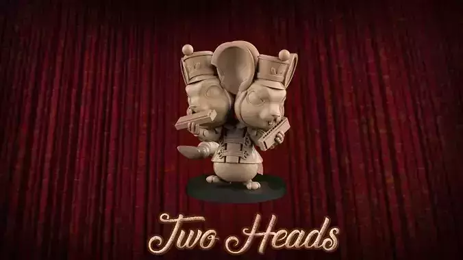 Two heads