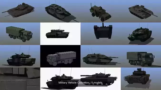 Military Vehicle Collection 
