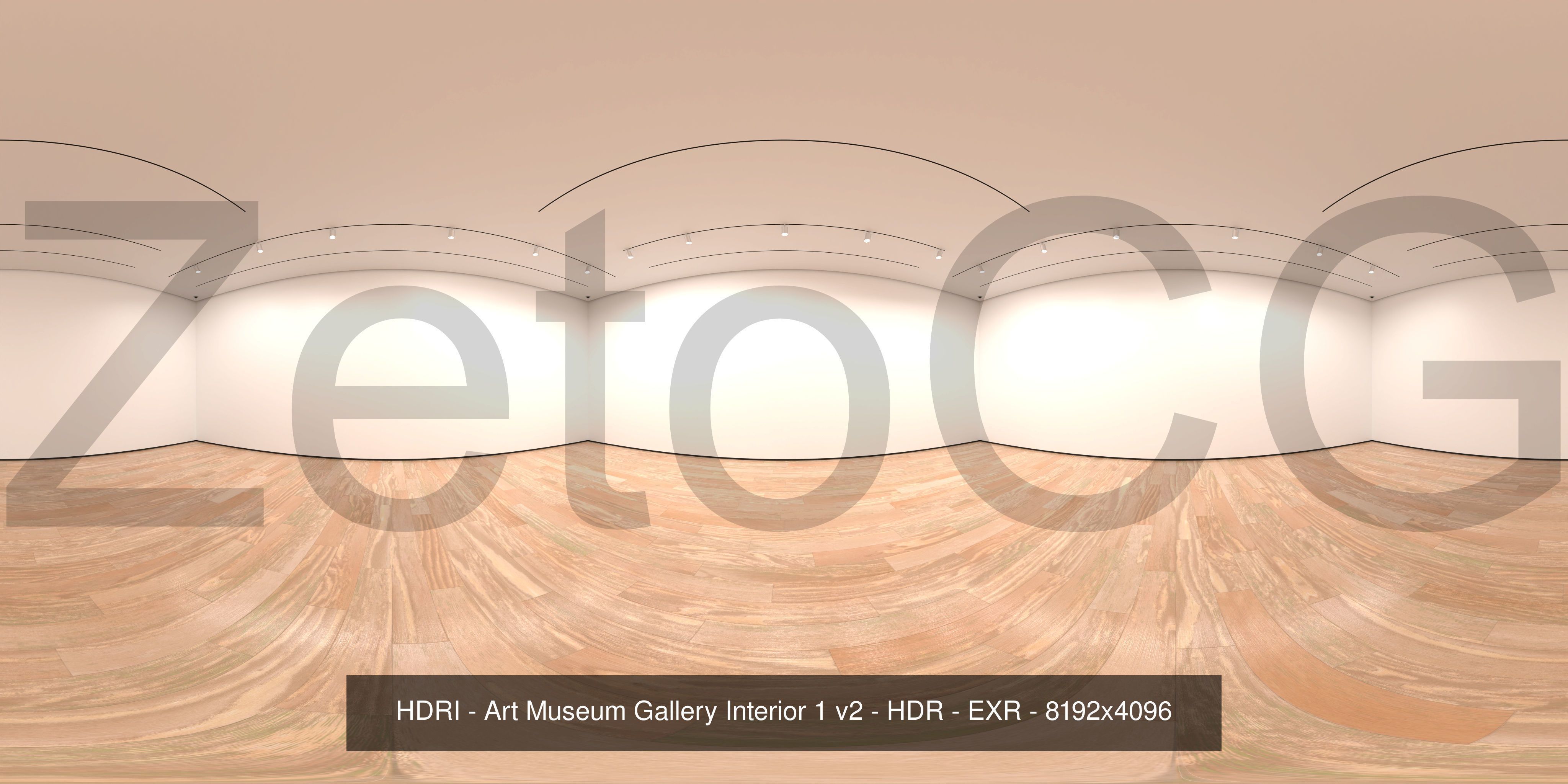 HDRI - Art Museum Gallery Interiors - Mega Pack Texture_4