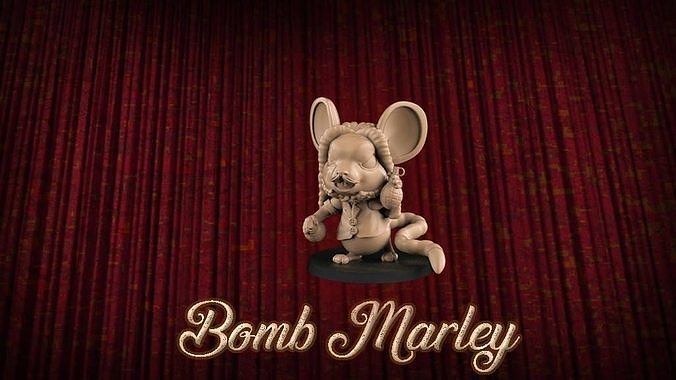 Bomb Marley 3D print model