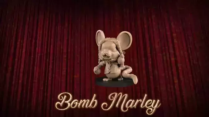 Bomb Marley 3D print model