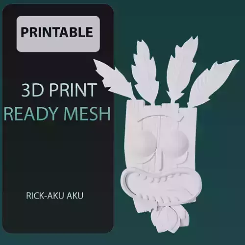 Printable Rick-Aku Aku