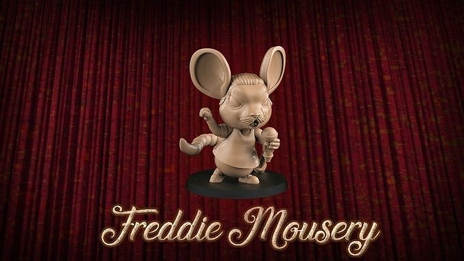 Freddie Mousery 3D print model