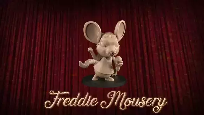 Freddie Mousery 3D print model
