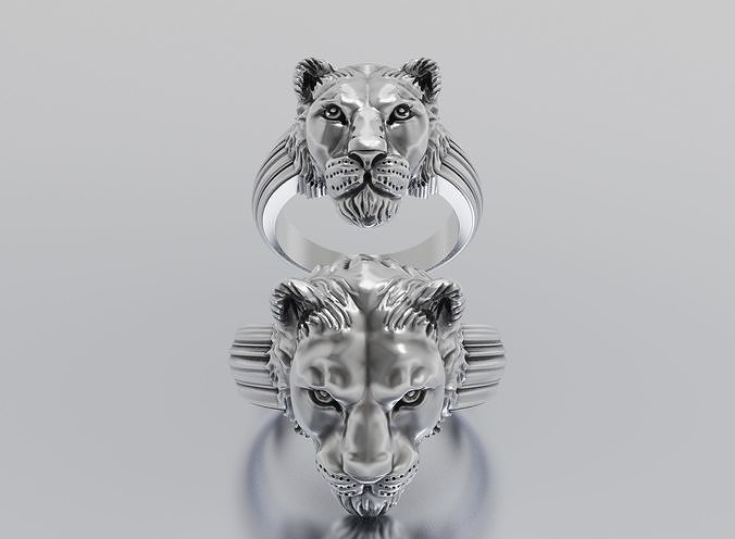 ring tiger  3D print model