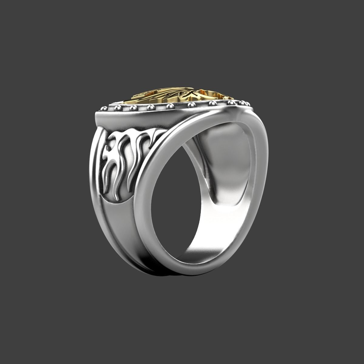 HD Ring MR 17 3D print model_5