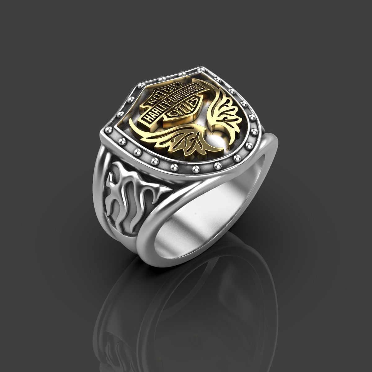 HD Ring MR 17 3D print model_8