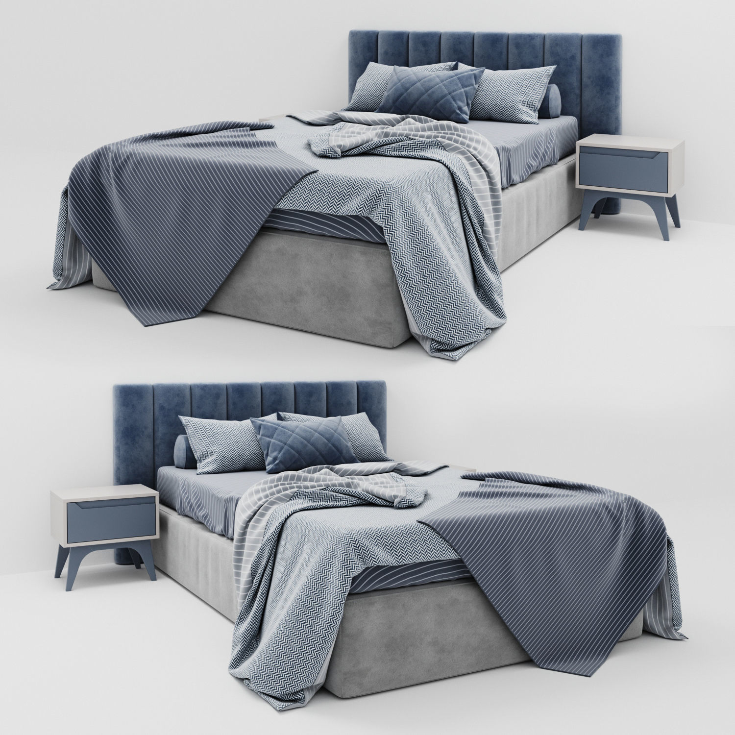 Child Bed 3D model_1