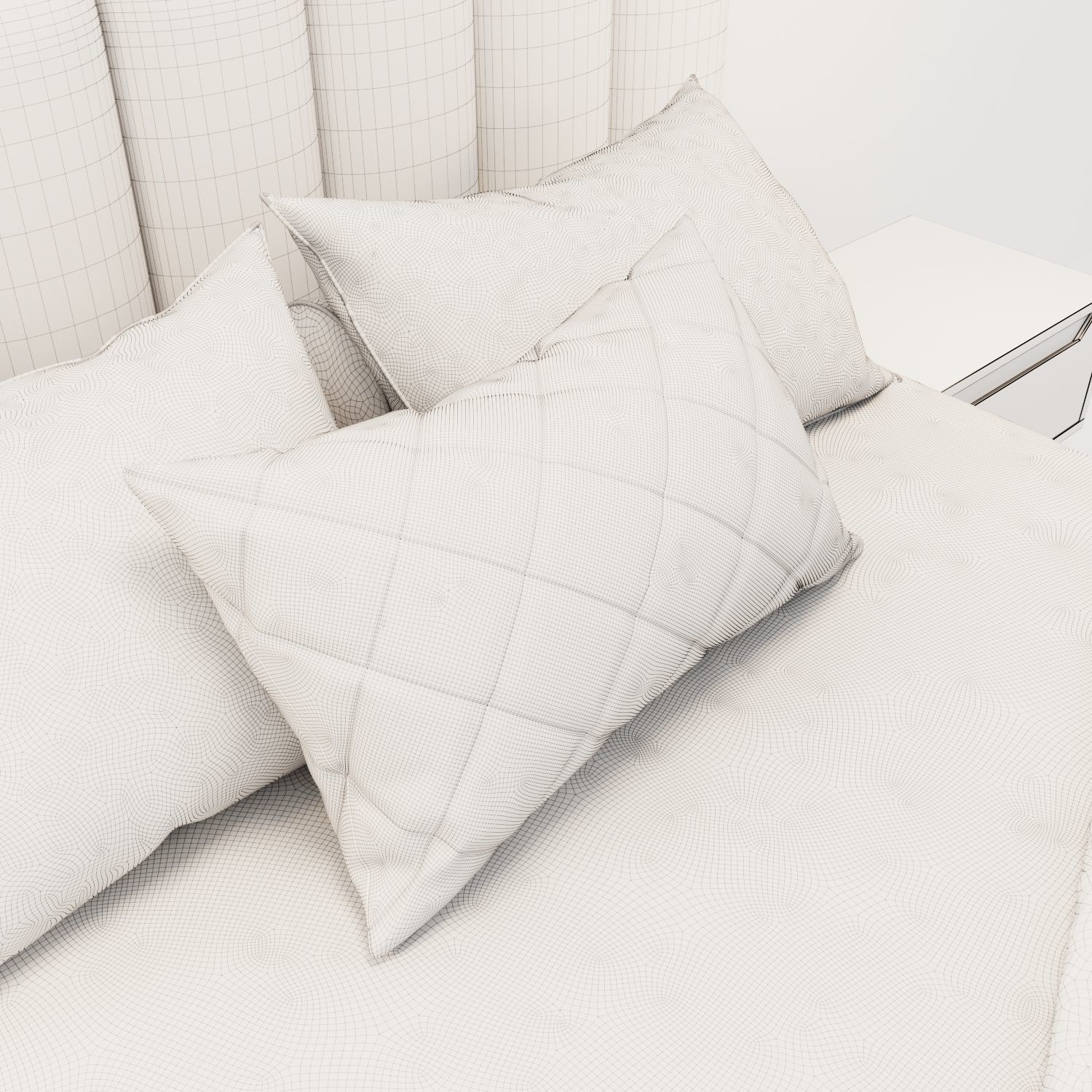 Child Bed 3D model_5