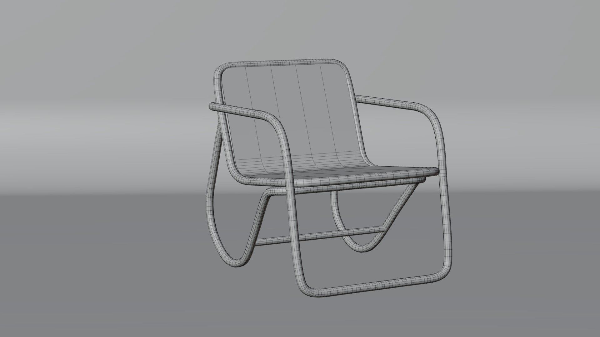 N200 Armchair 3D model_6