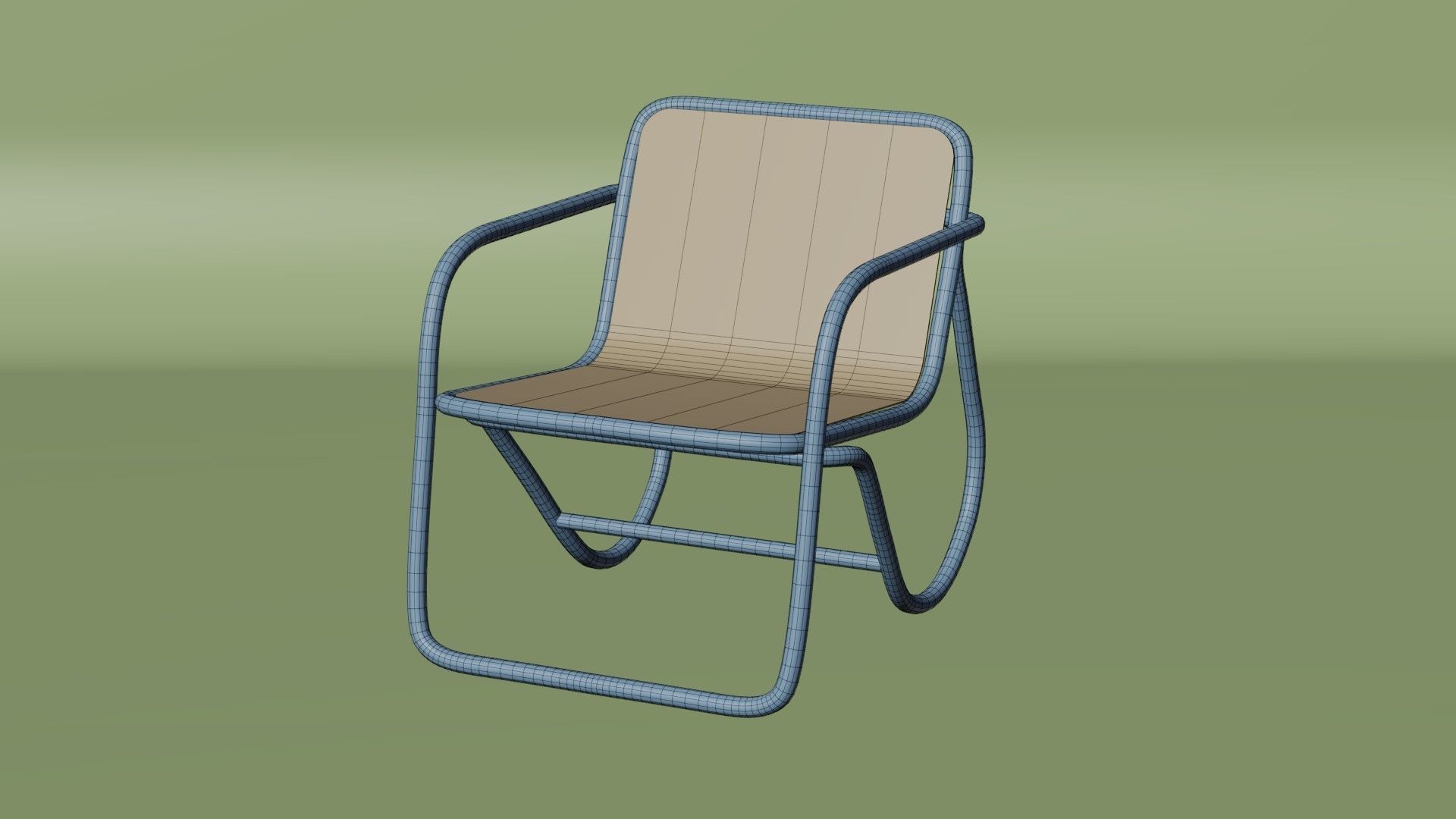 N200 Armchair 3D model_4