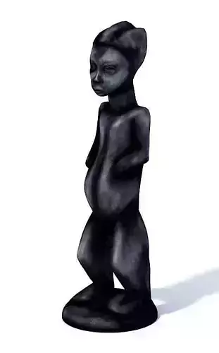Statuette   African