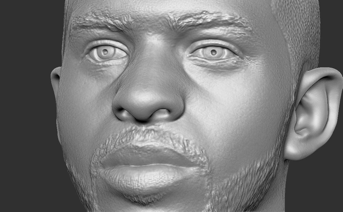 Chris Paul bust for 3D printing Free 3D print model_20