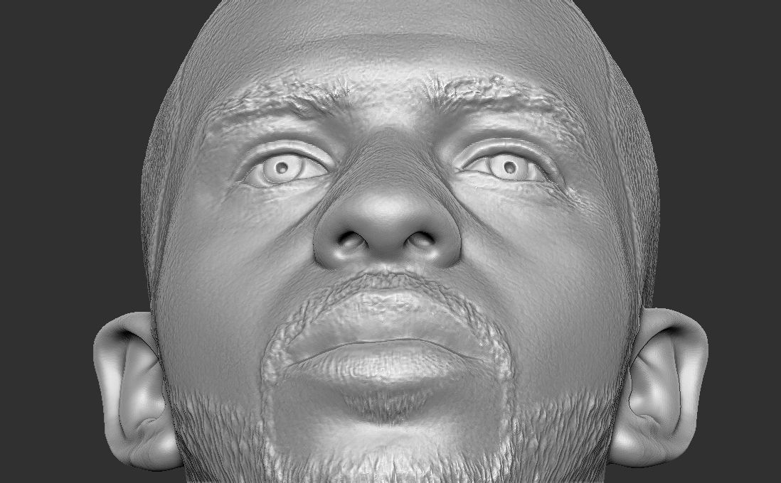 Chris Paul bust for 3D printing Free 3D print model_27