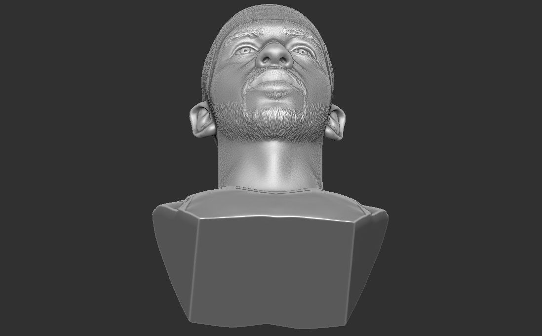 Chris Paul bust for 3D printing Free 3D print model_28