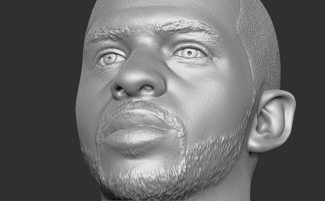 Chris Paul bust for 3D printing Free 3D print model_21