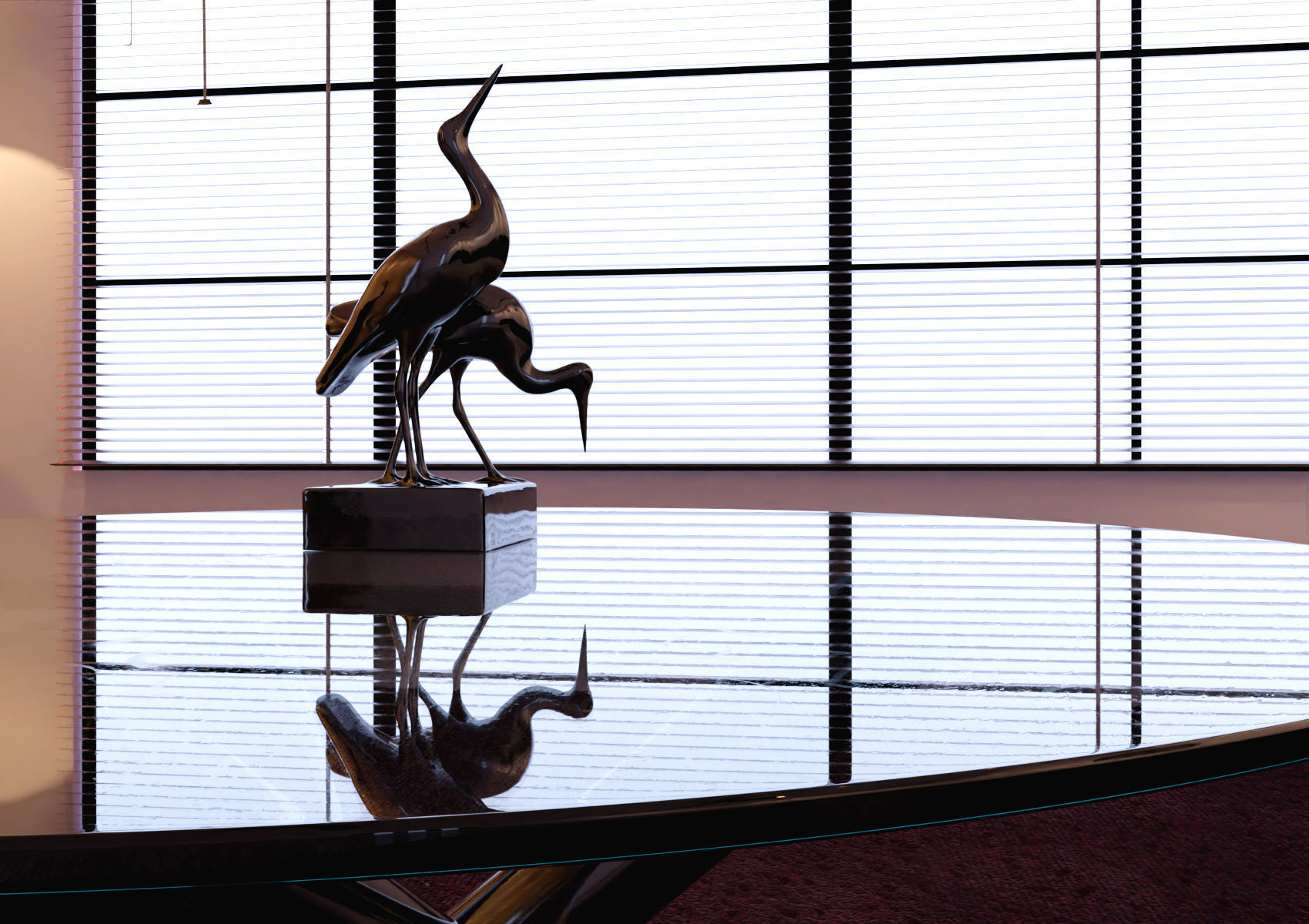 Living Room 3D model Low-poly 3D model_5