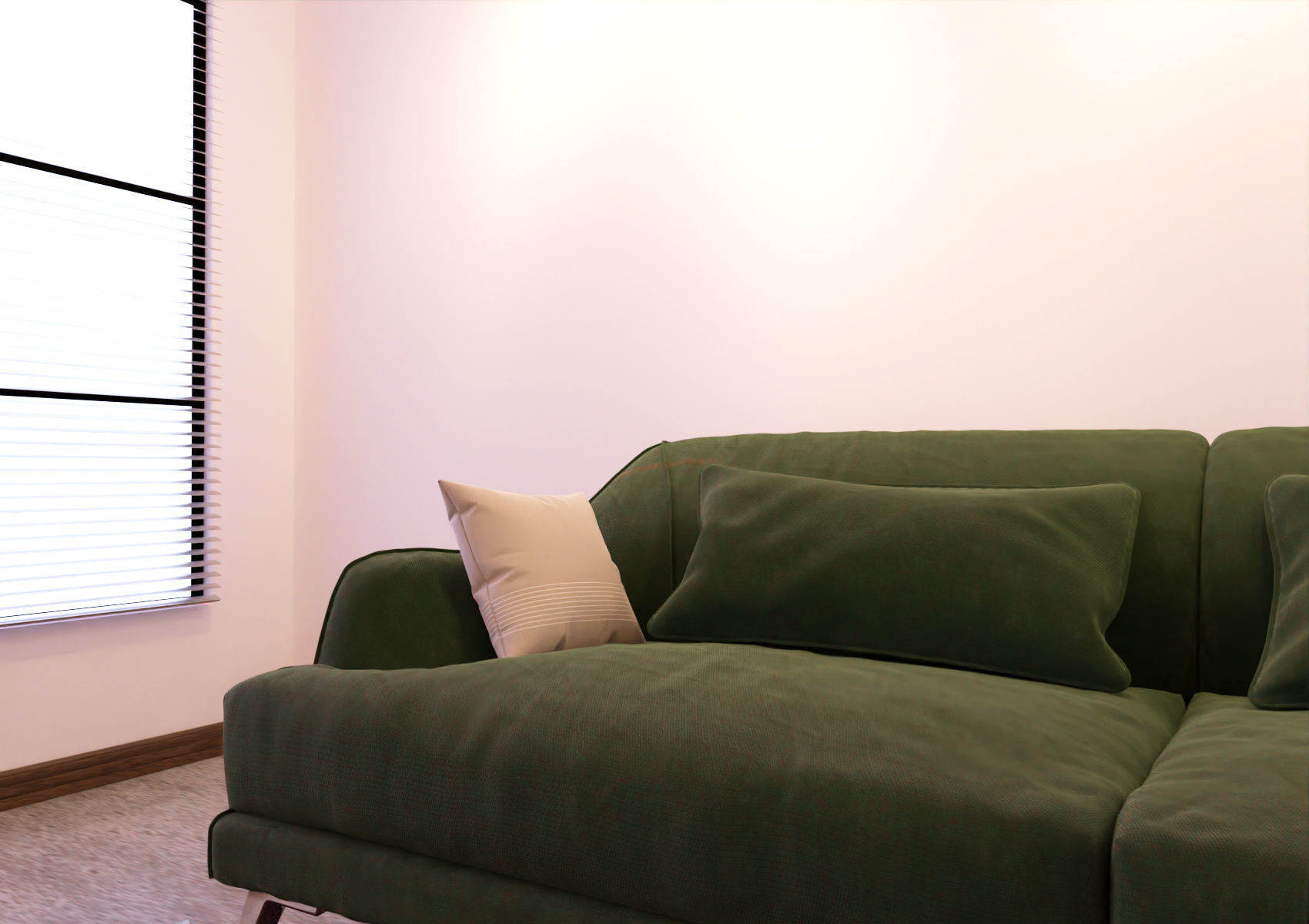 Living Room 3D model Low-poly 3D model_6