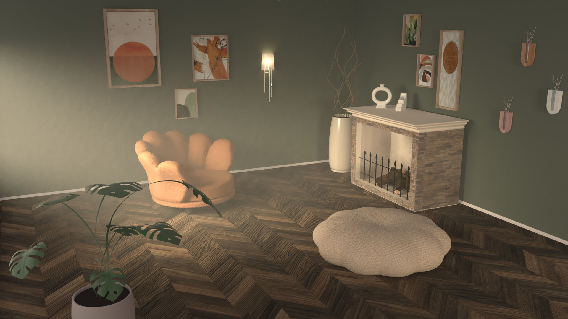 Apartment 3D model_1