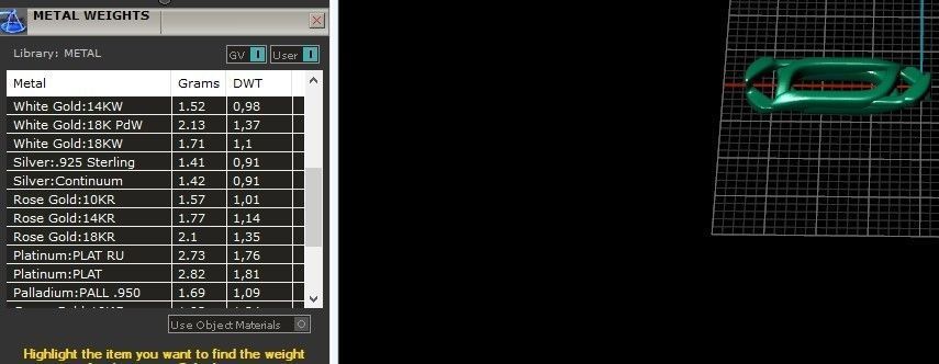 bracelet necklace link 3D print model_35