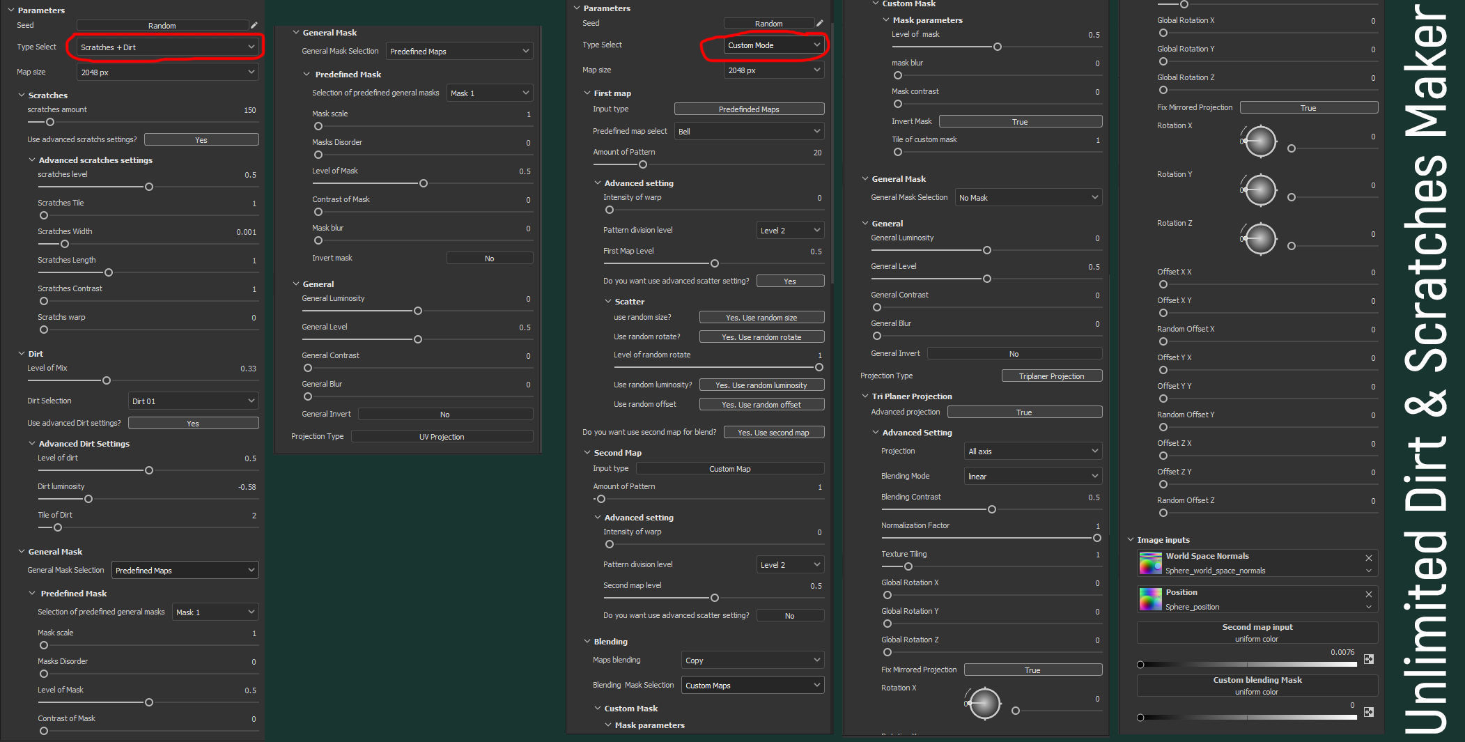 3 in 1 Substance 3d Painter Generators Pack Texture_5