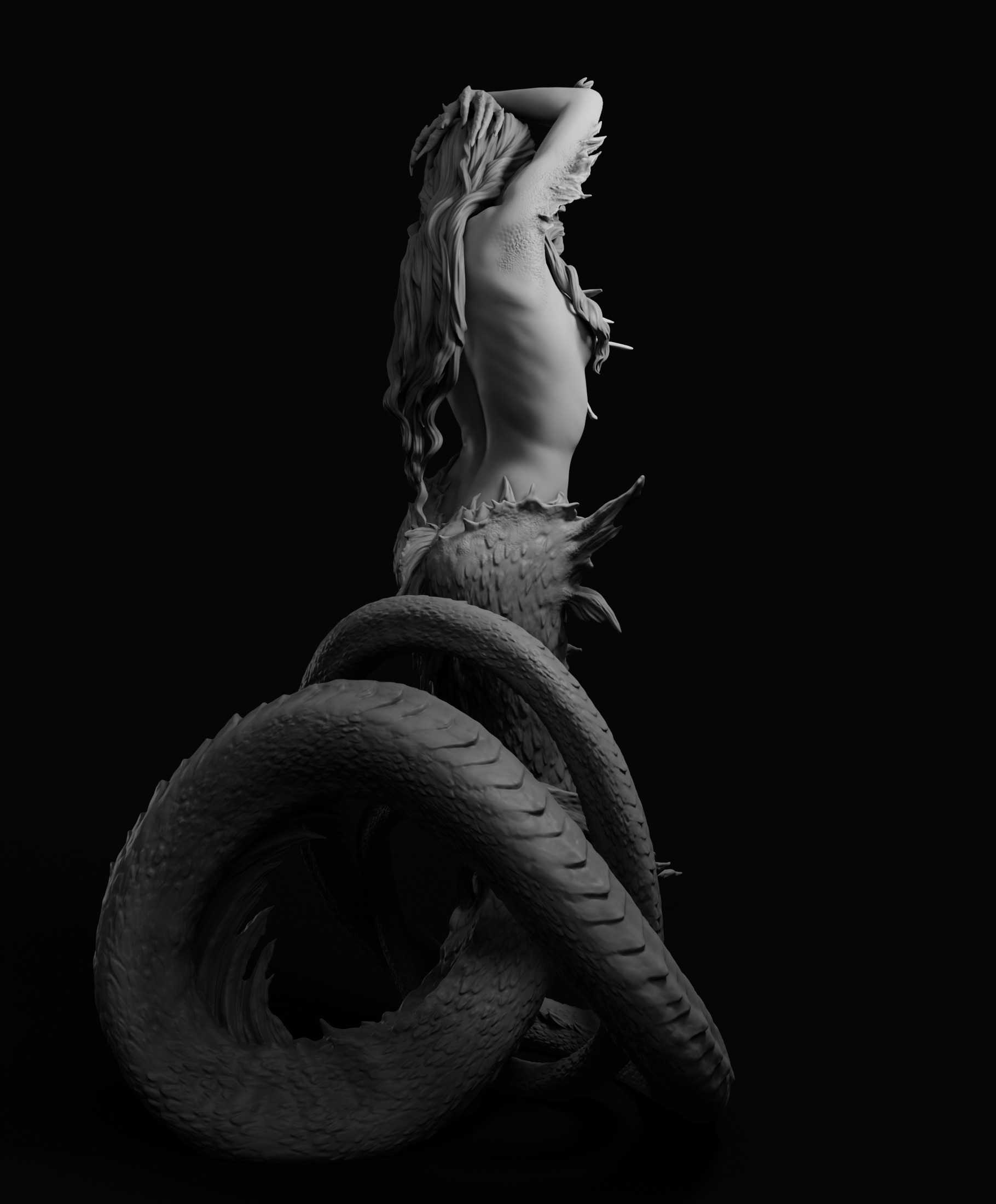 Naga UPD - Printable Stl 3D print model_2