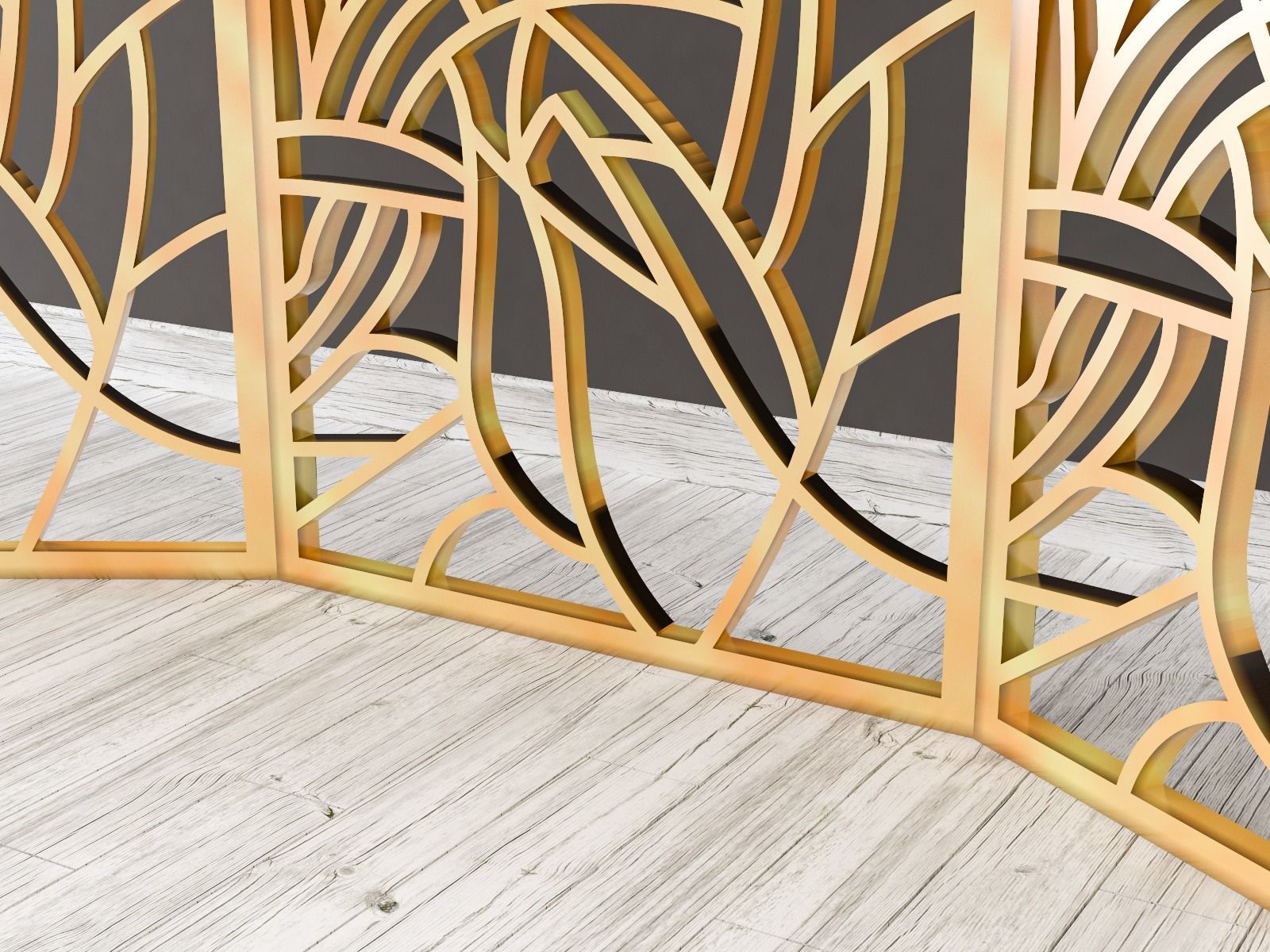 Decorative Panel 4 3D model_3