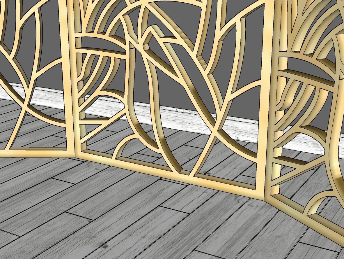 Decorative Panel 4 3D model_7