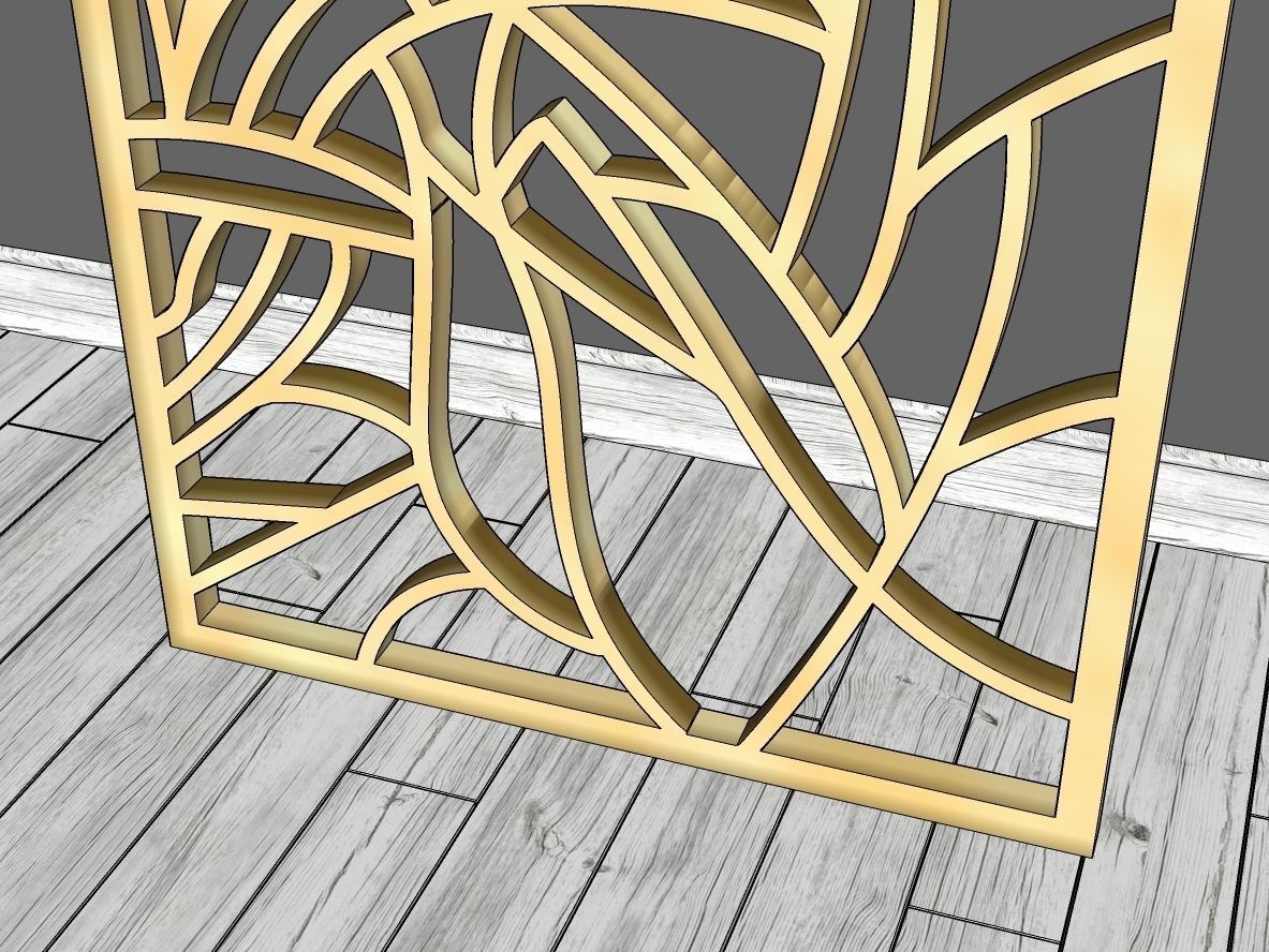 Decorative Panel 4 3D model_5