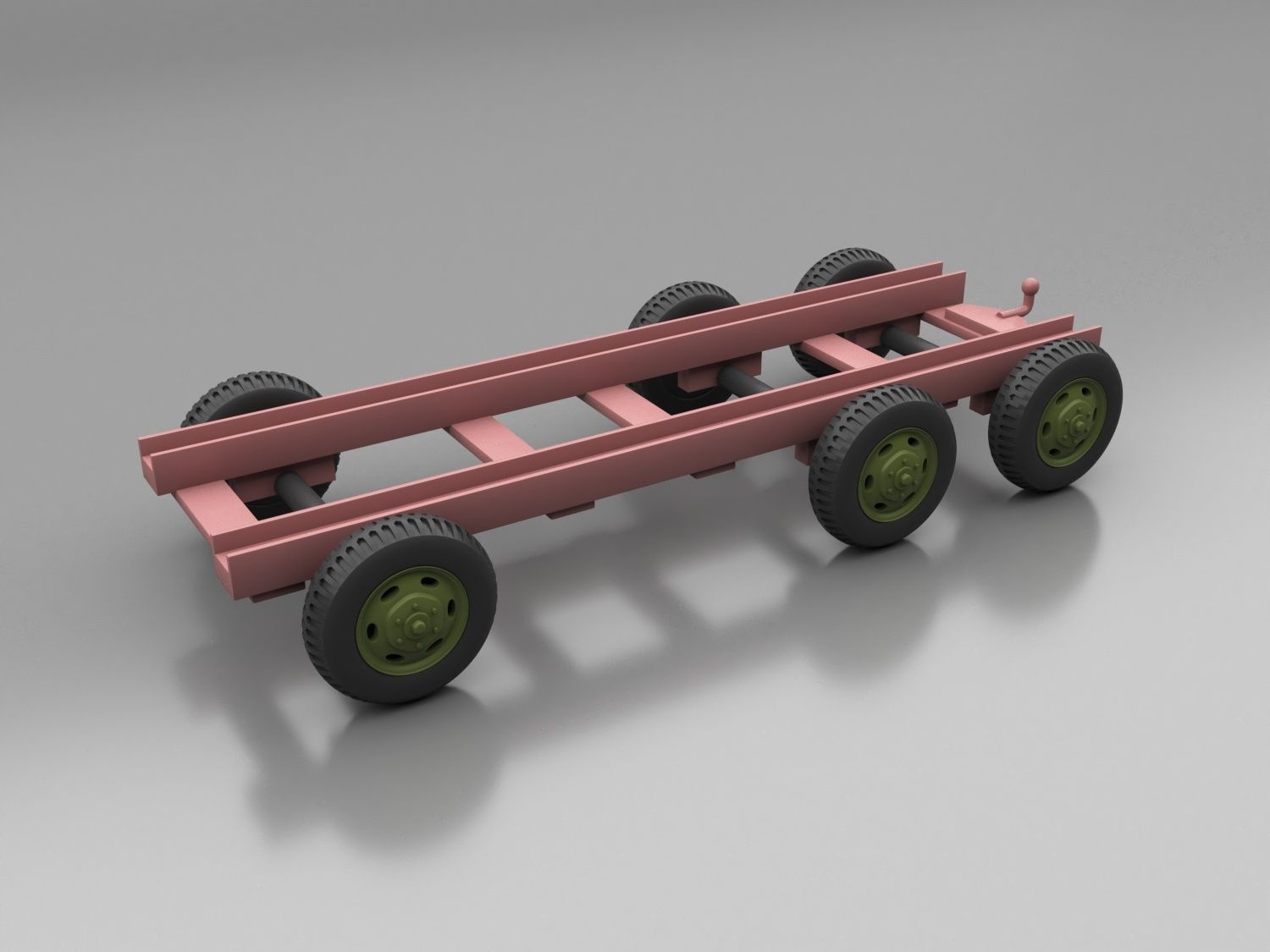 3D Printable Vehicle Main Body 3D model_5