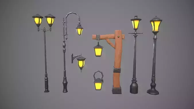 Stylized lamps