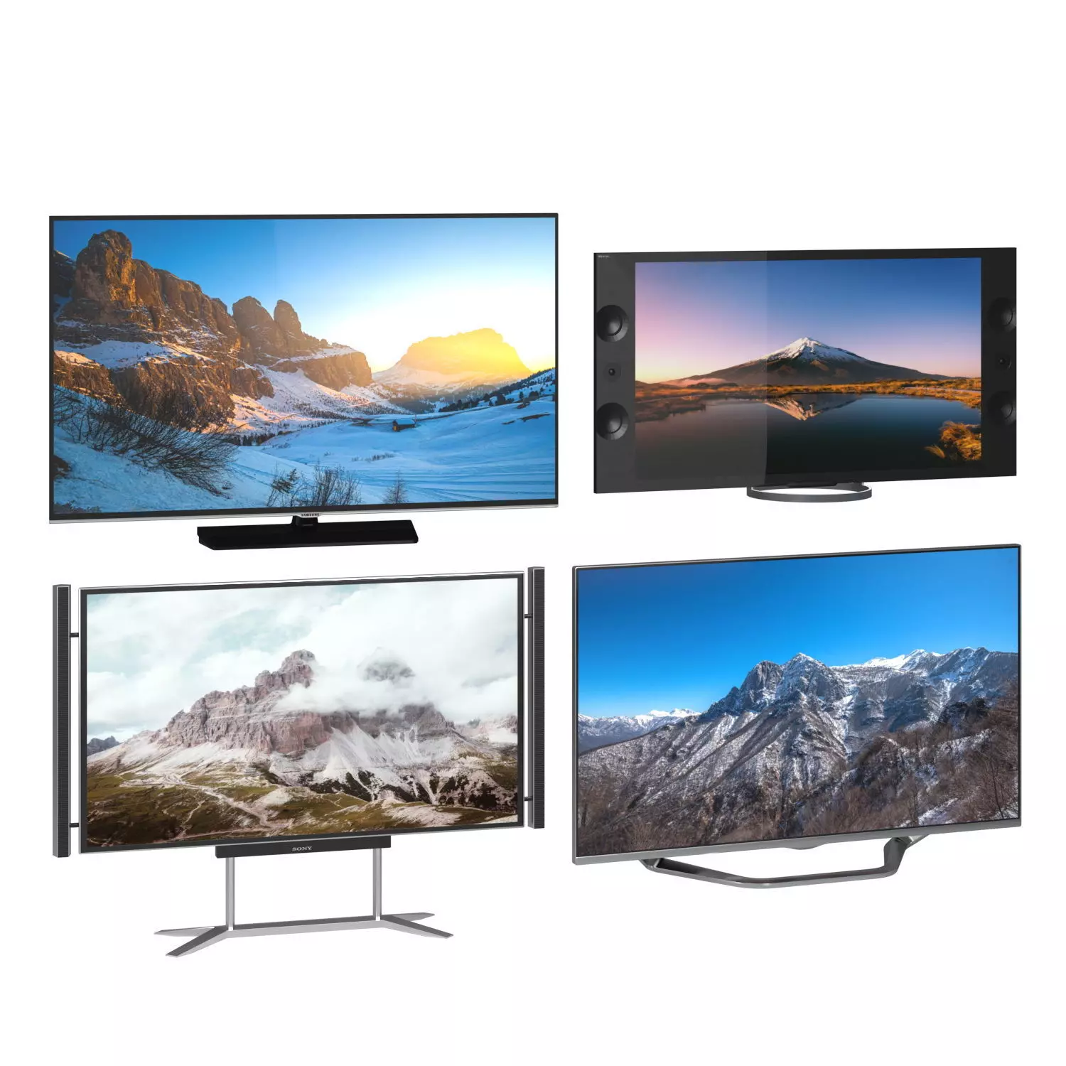 LED TV 3D model