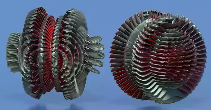 Sunstar paper sculpture