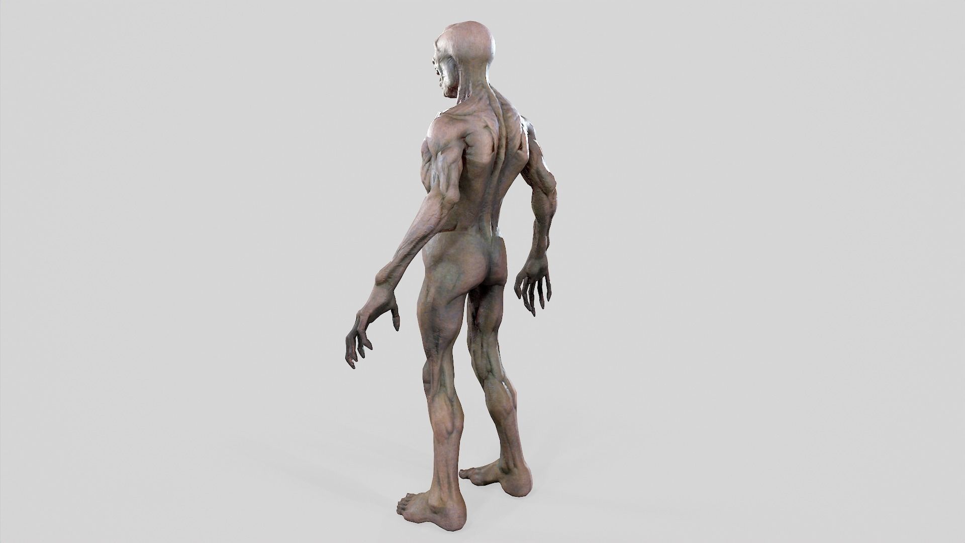 Zombie Undead - Rigged - Animated - Game Ready Low-poly 3D model_55