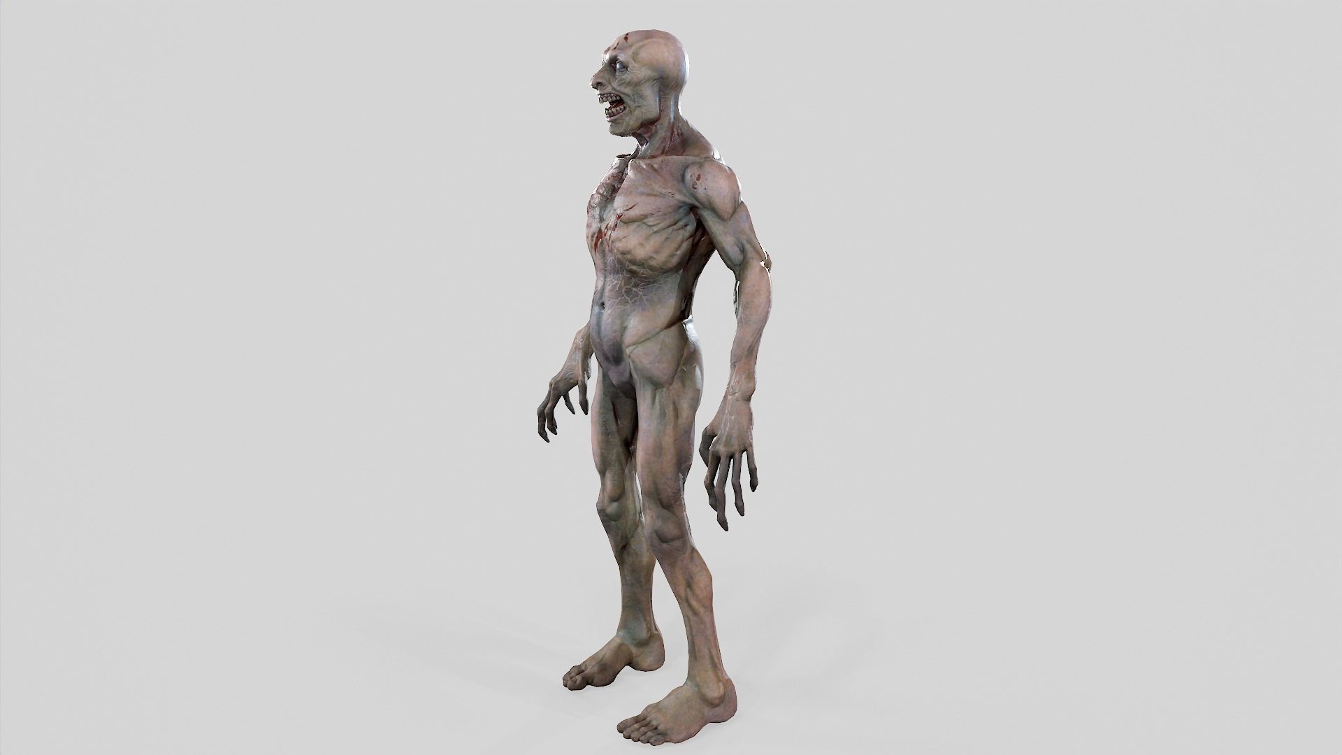Zombie Undead - Rigged - Animated - Game Ready Low-poly 3D model_67