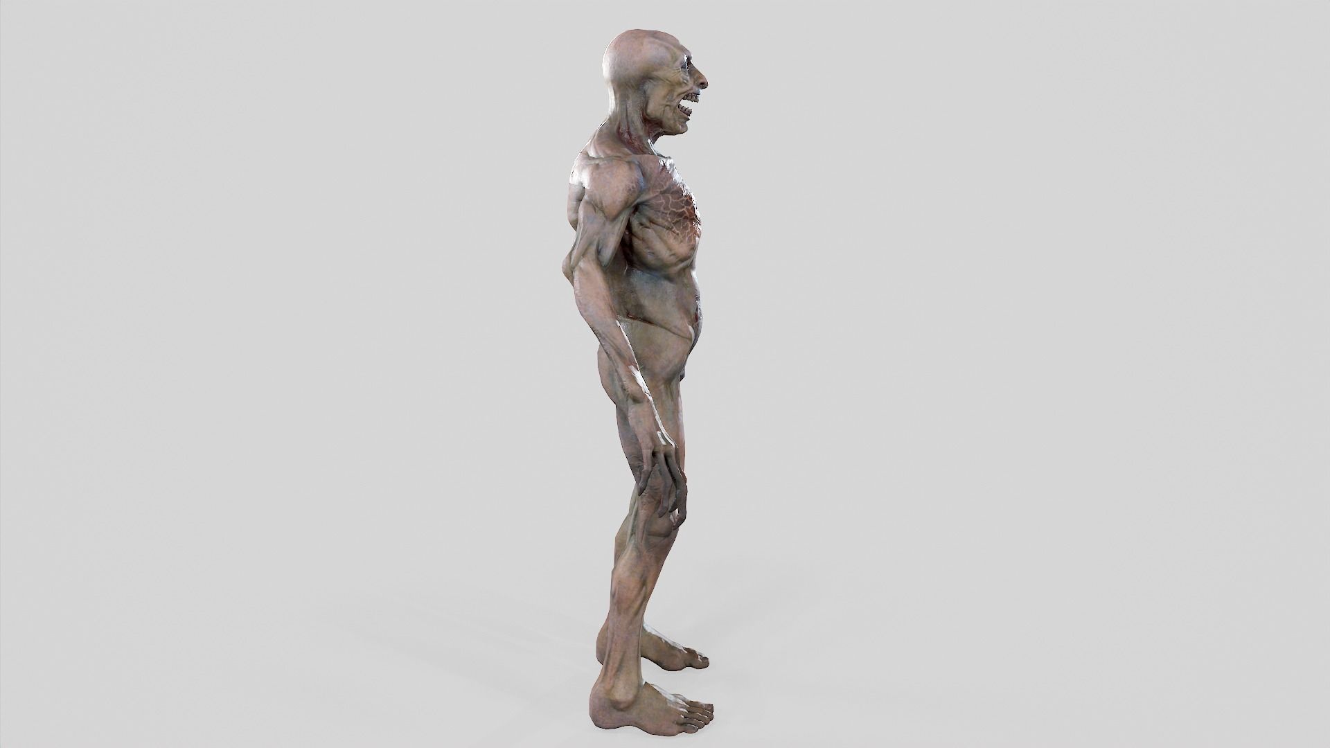 Zombie Undead - Rigged - Animated - Game Ready Low-poly 3D model_32