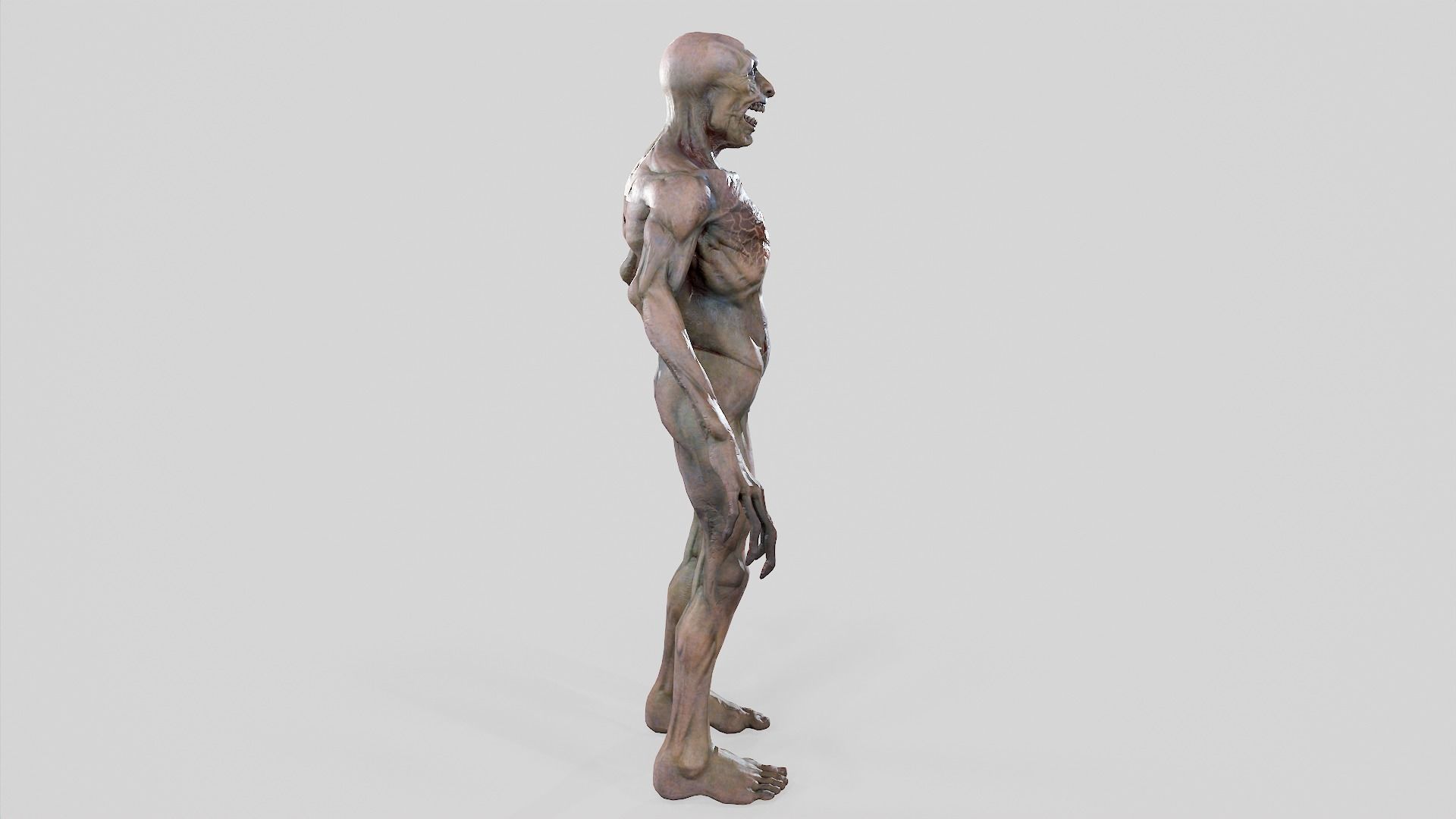 Zombie Undead - Rigged - Animated - Game Ready Low-poly 3D model_33