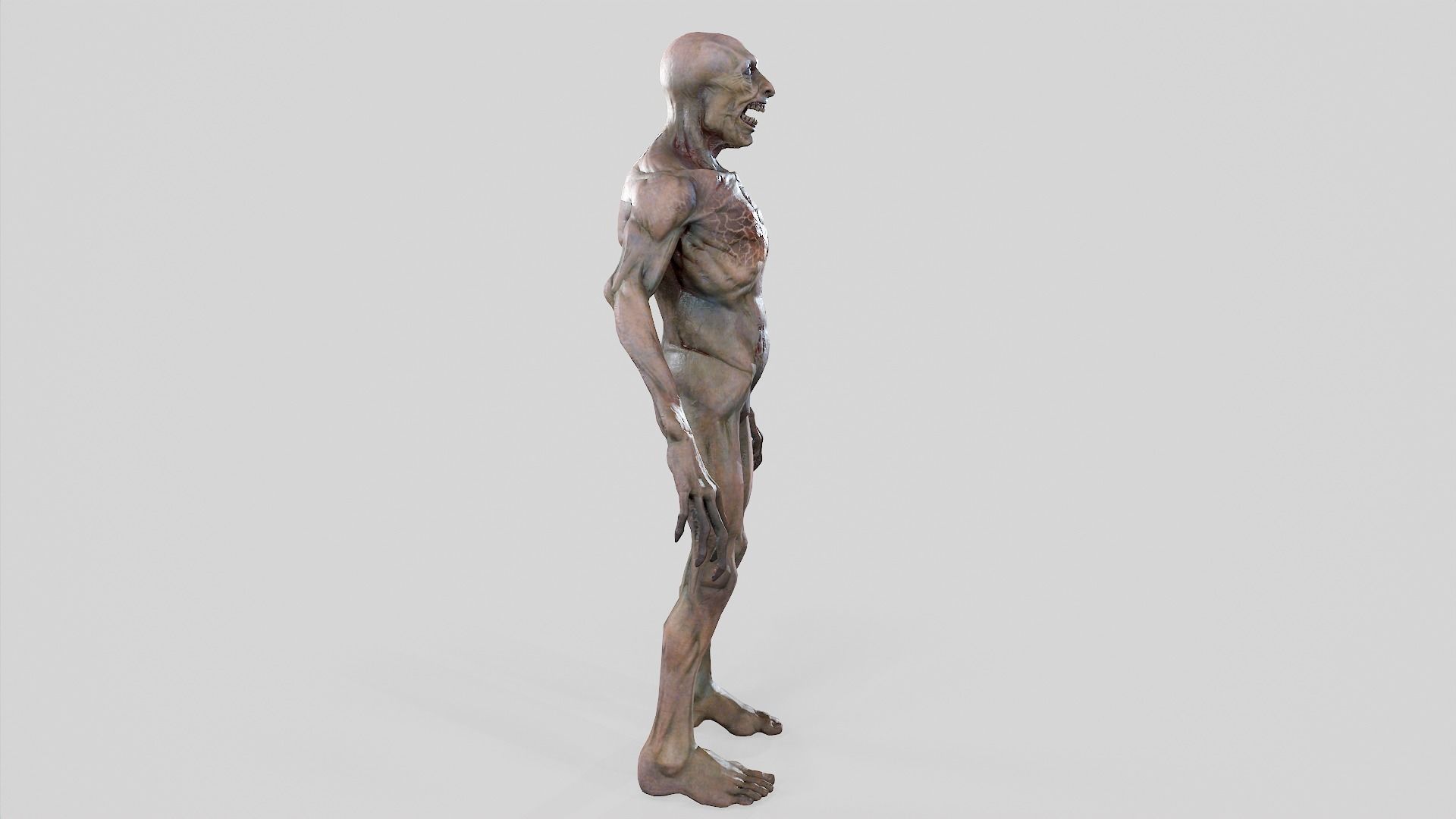Zombie Undead - Rigged - Animated - Game Ready Low-poly 3D model_31