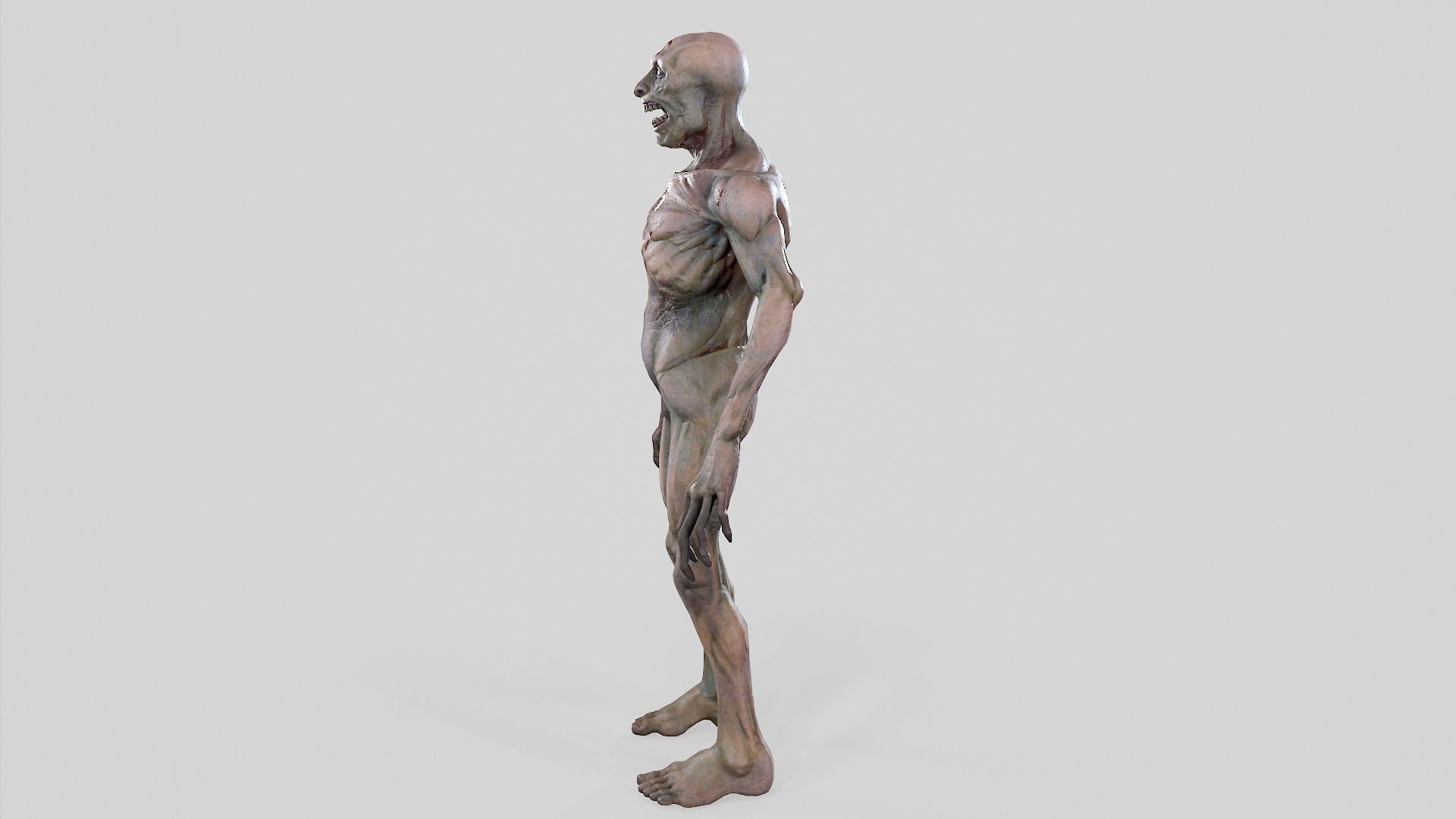 Zombie Undead - Rigged - Animated - Game Ready Low-poly 3D model_63