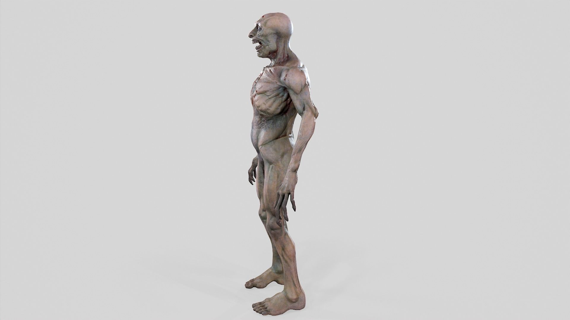 Zombie Undead - Rigged - Animated - Game Ready Low-poly 3D model_64