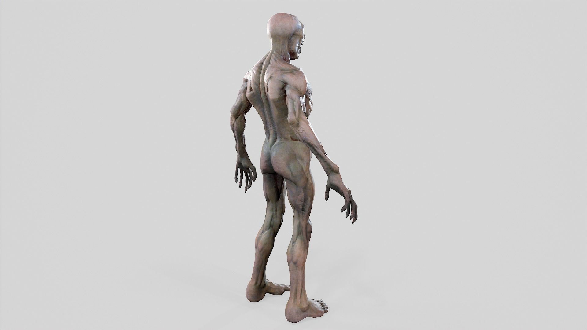 Zombie Undead - Rigged - Animated - Game Ready Low-poly 3D model_39