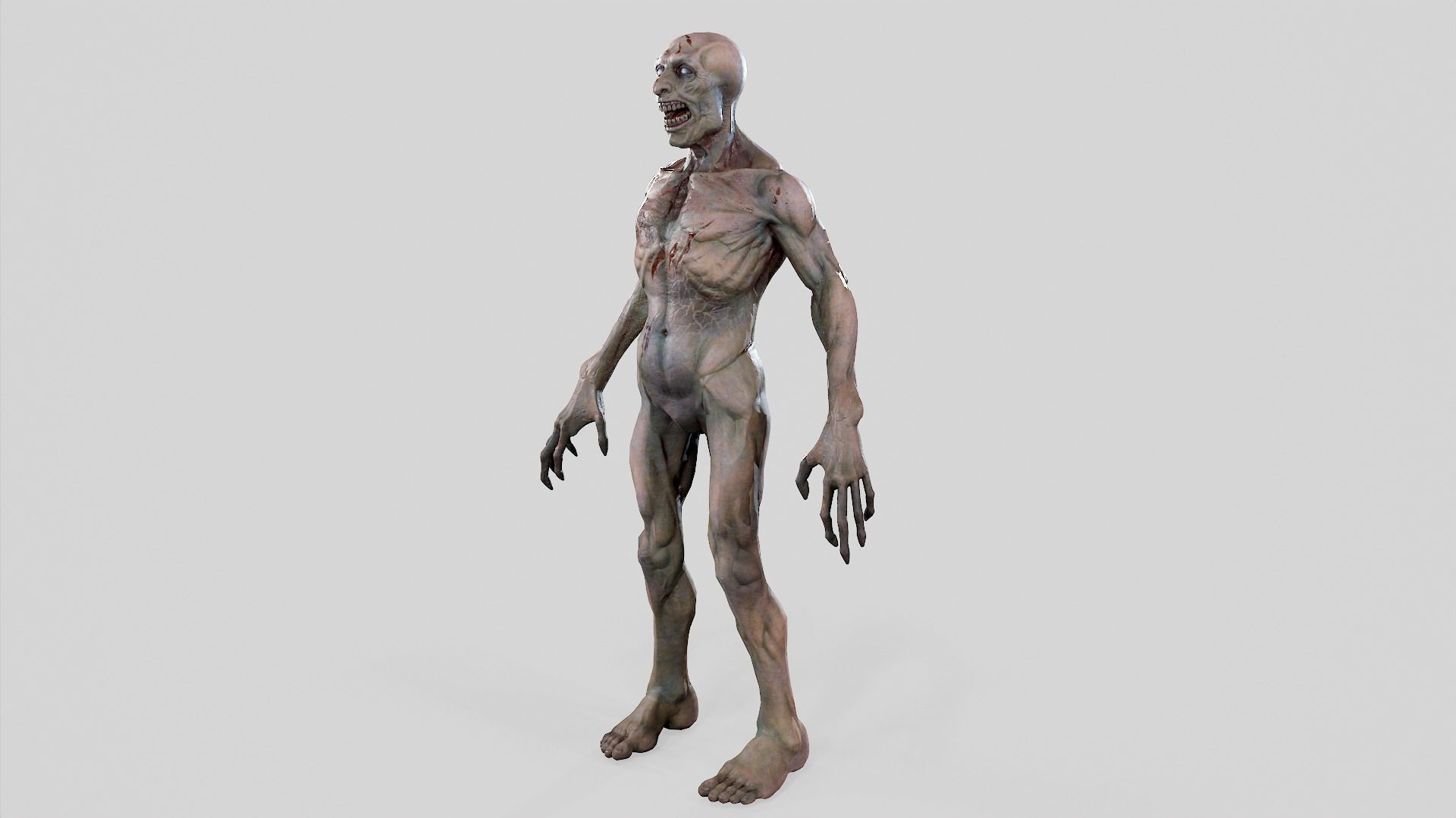 Zombie Undead - Rigged - Animated - Game Ready Low-poly 3D model_70