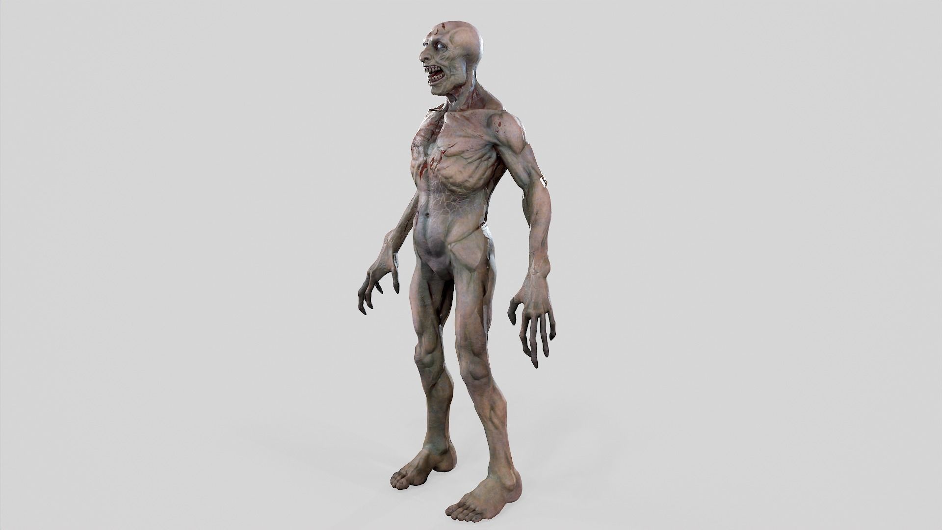 Zombie Undead - Rigged - Animated - Game Ready Low-poly 3D model_69