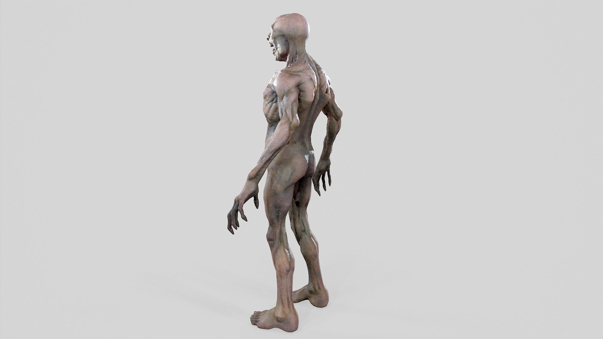 Zombie Undead - Rigged - Animated - Game Ready Low-poly 3D model_57