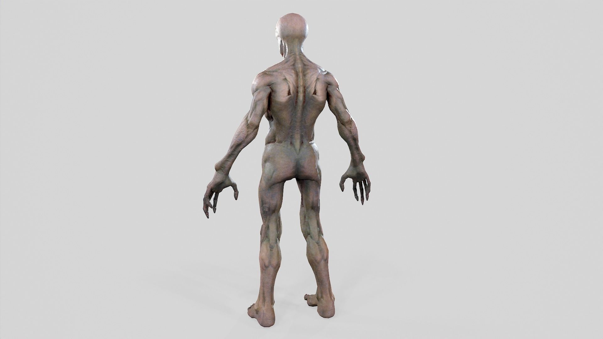 Zombie Undead - Rigged - Animated - Game Ready Low-poly 3D model_50