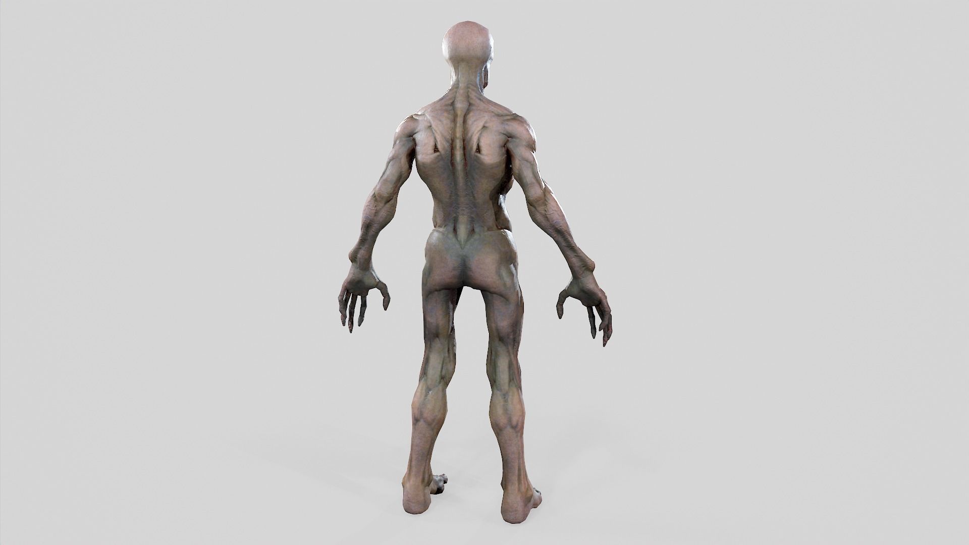 Zombie Undead - Rigged - Animated - Game Ready Low-poly 3D model_45
