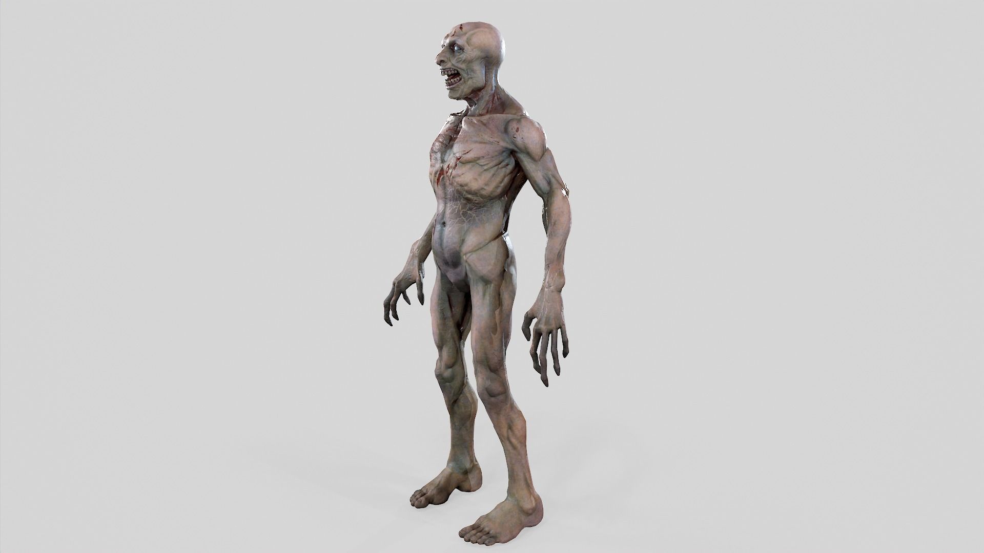 Zombie Undead - Rigged - Animated - Game Ready Low-poly 3D model_68