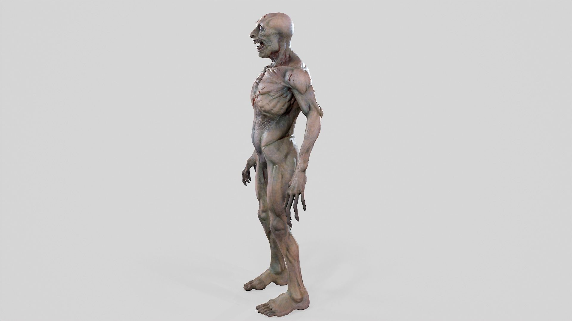 Zombie Undead - Rigged - Animated - Game Ready Low-poly 3D model_65