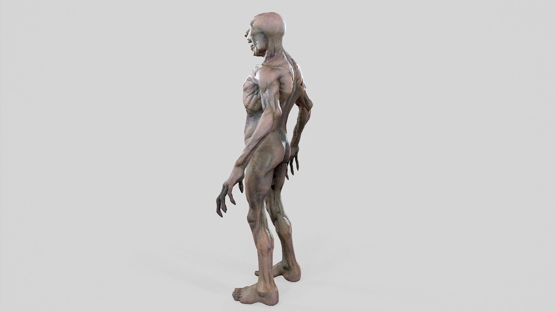 Zombie Undead - Rigged - Animated - Game Ready Low-poly 3D model_58